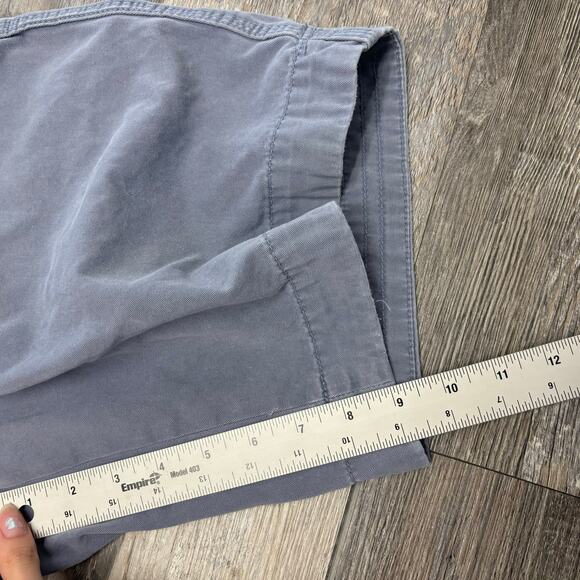 Polo Ralph Lauren Shorts Dusty Blue Mens 33x9 Relaxed Flap Pocket Golf Vintage - Picture 9 of 13